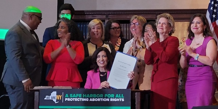 The legislation offers more protections for health care providers in New York to administer telehealth abortion services to patients living in states where abortion services are illegal. REBECCA C. LEWIS