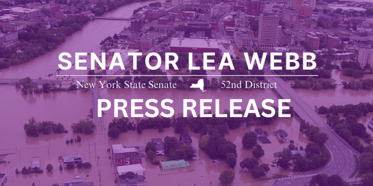 Senator Webb and the Senate Majority Advance Legislation To Aid New Yorkers In Storm Recovery 