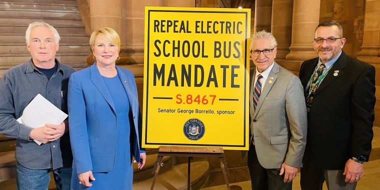 Tedisco & Walsh join calls to repeal electric bus mandate