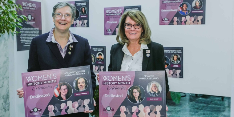 Senator Helming and Assemblywoman Byrnes Announce Honorees for Women’s History Month
