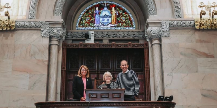 L to R: Senator Pam Helming, Mary Ferris and Kim Ferris