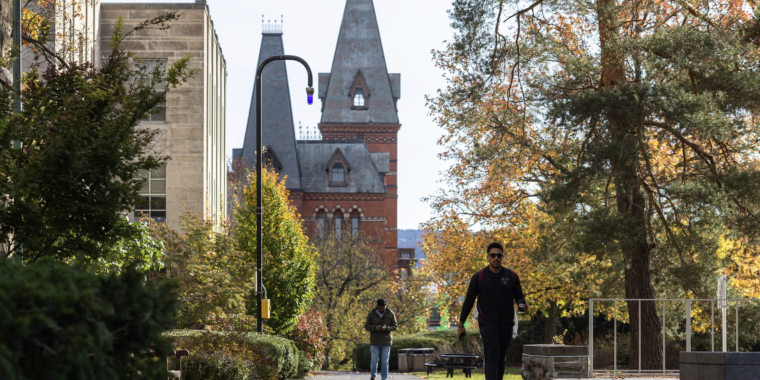 An image of the Cornell University campus.