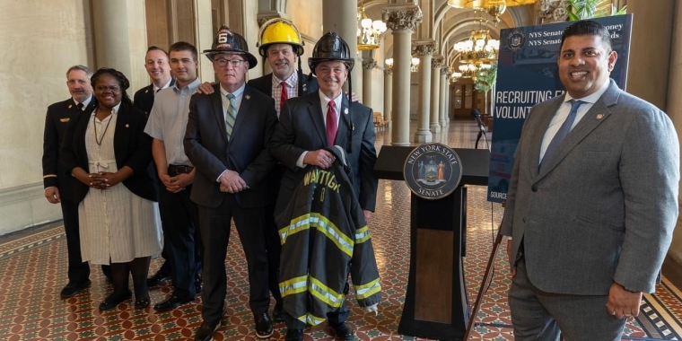 During National Ems Week, Senator Rhoads & Senator Cooney Unveil Bipartisan Plan To Recruit Emergency Service Volunteers In New York State