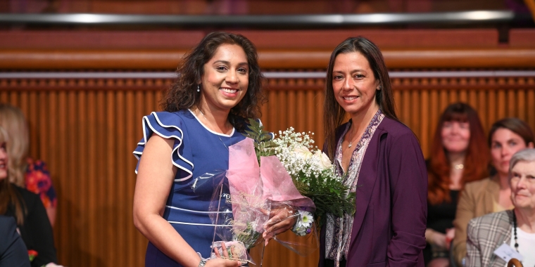 Senator Monica R. Martinez and Melissa D. Mohan attended the 2024 Woman of Distinction honorees’ reception held in Albany, NY.