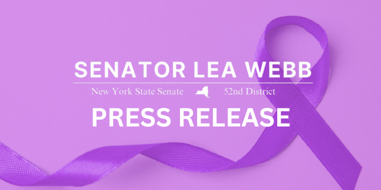 (Binghamton, NY) Today, Senator Webb and the Senate Democratic Majority will pass legislation to strengthen the rights of victims of domestic and sexual violence and strengthen protections for survivors. This legislation builds on the Senate Majority's recent victories in helping secure $35.7 million in the FY 2024-2025 budget to combat and prosecute domestic violence crimes, and enacting New York’s “Rape is Rape” Act at the beginning of this year to significantly expand the gamut of assaults that would be 