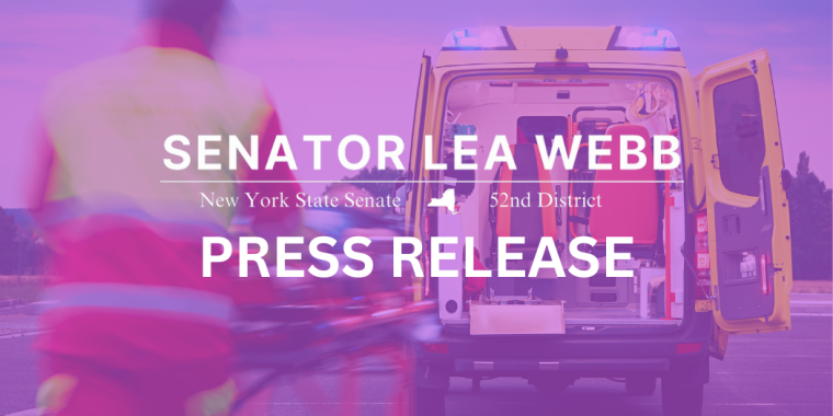 Senator Webb and the Senate Majority Pass Legislation Supporting Emergency Medical Service Providers & Enhancing Safety