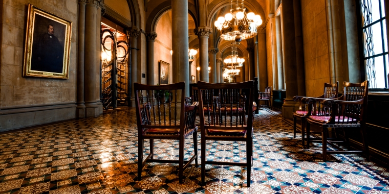State Senate lobby.