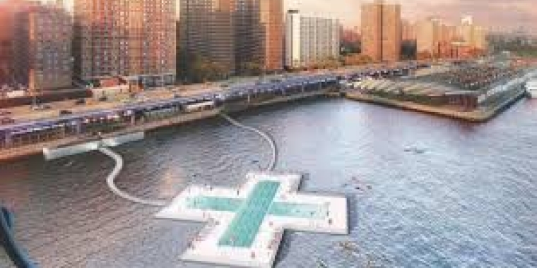 Governor & Mayor announces floating pool on LES