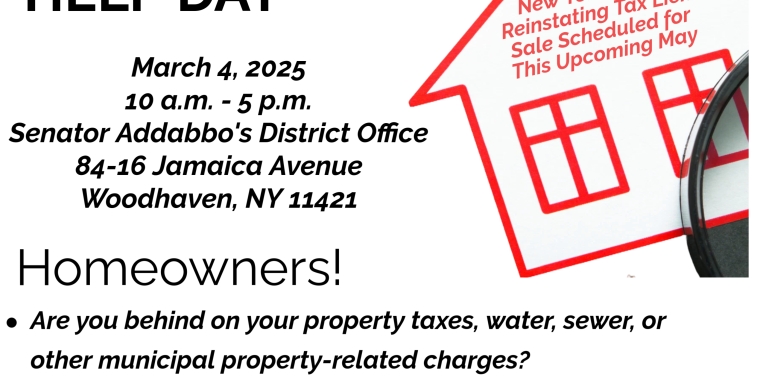 Get help with your property tax lien.