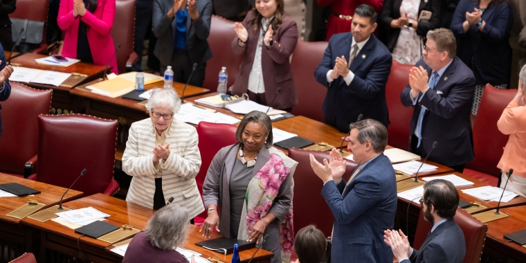 Majority Leader Stewart-Cousins Guides Passage of 2025–26 State Budget Majority Leader Stewart-Cousins led the Senate passage of the State Budget