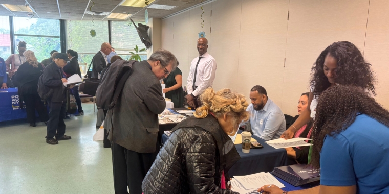 Many seniors attended the job fair. Many seniors attended the job fair.