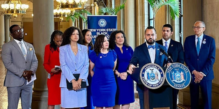 Senator Serrano Speaking at the New York State Black, Puerto Rican, Hispanic and Asian (BPHA) Legislative Caucus Press Conference 