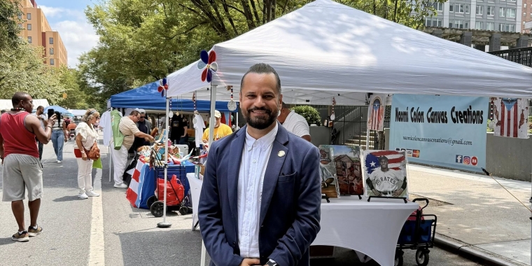 Senator Serrano was glad to visit the 57th annual 111th Street Old Timers Festival in East Harlem