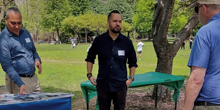 Senator Serrano joined Friends of 4 Parks and community members at Joyce Kilmer Park for the 5th Annual Community Social