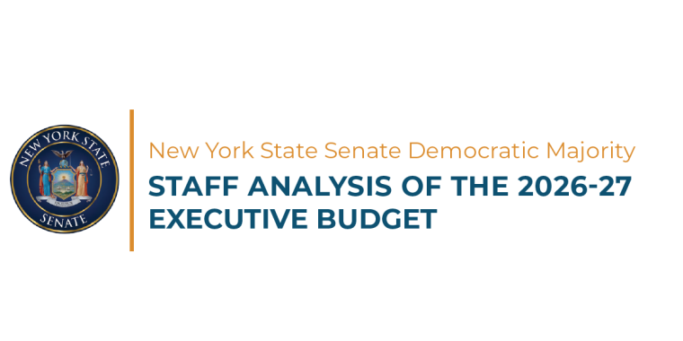 Staff Analysis of the 2026-2027 Executive Budget