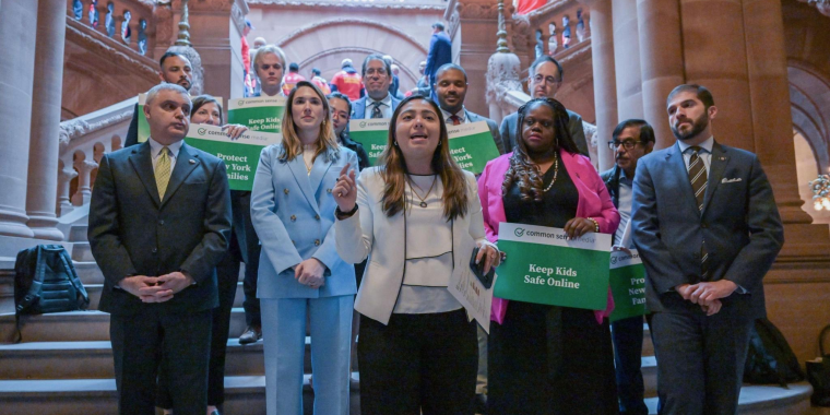 Sen. Gonzalez speaking at 2025 AI Week with Common Sense Media