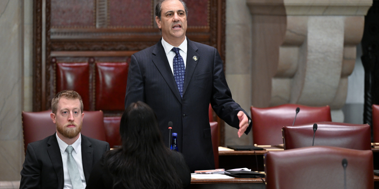 Senator Lanza Speaking in the Senate Chamber