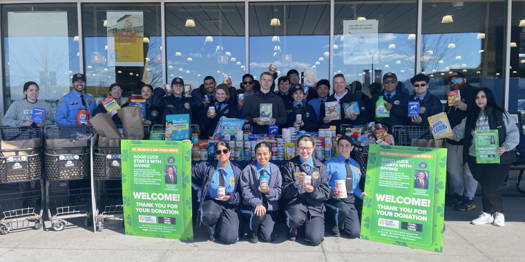 Senator Steve Rhoads Hosts First-Ever St. Patrick’s Day Food Drive, Collects Over 2,500 Items for Long Island Families in Need