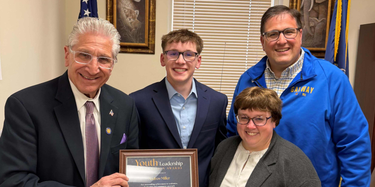 Andrew Miller - Awarded Senate Leadership