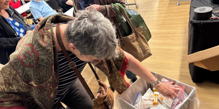 Constituents were eager to safely dispose of their unwanted drugs.