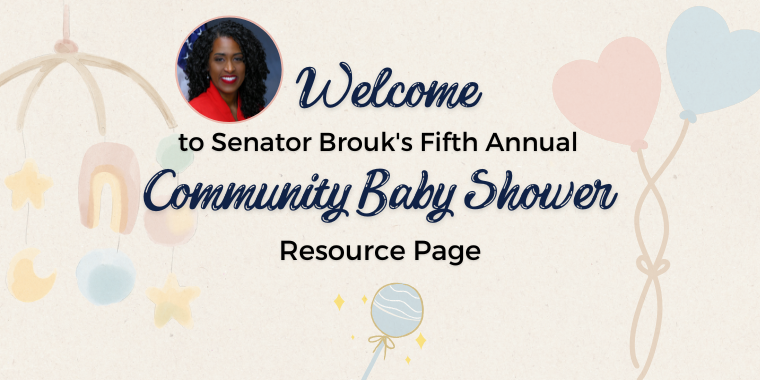 Senator Samra Brouk 2026 Community Baby Shower Resource Page