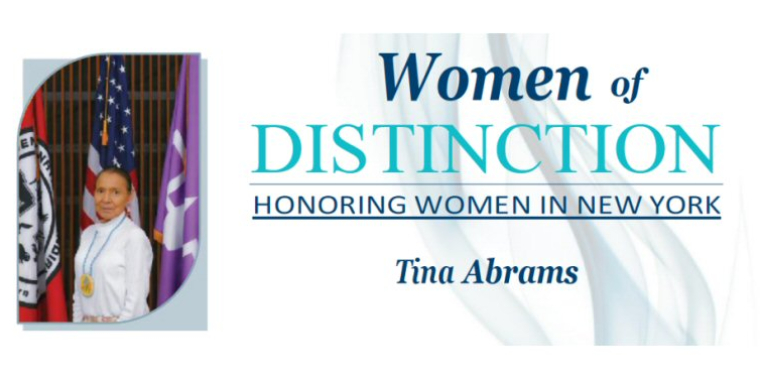 Tina Abrams 26 Woman of Distinction Senator Borrello
