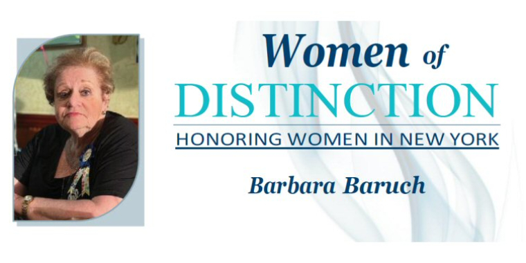 Barbara Baruch 26 Woman of Distinction Senator Liu