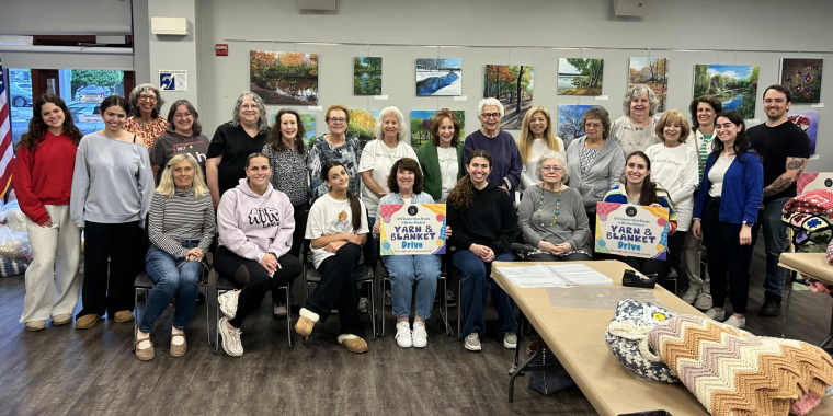 Senator Steve Rhoads and We Care Blankets Collect Record-Breaking 458,000 Yards of Yarn and More Than 168 Blankets for Children Battling Cancer