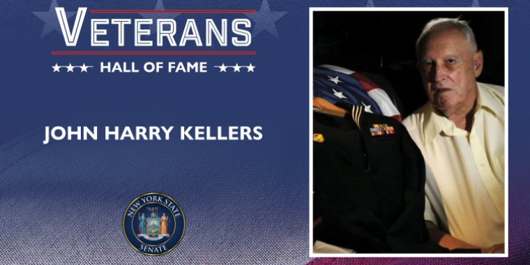 Senator Murray 26 VHOF Honoree John Harry Kellers