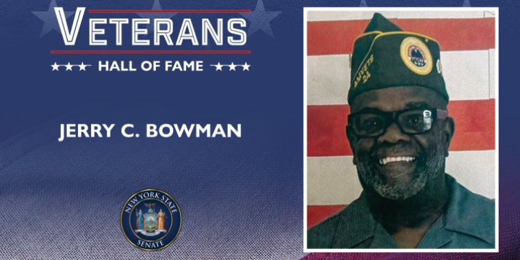 Senator Baskin 26 VHOF Honoree Jerry C. Bowman