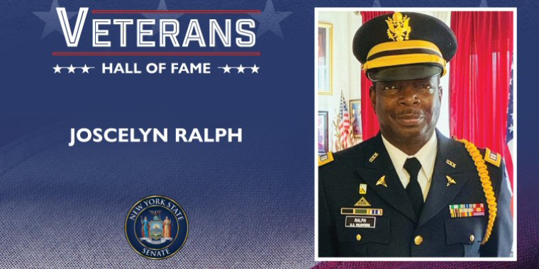 Senator Comrie 26 VHOF Honoree Joscelyn Ralph