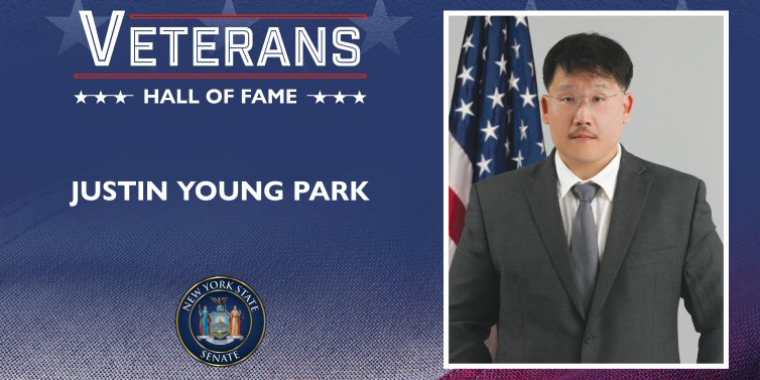 Senator Liu 26 VHOF Honoree Justin Young Park