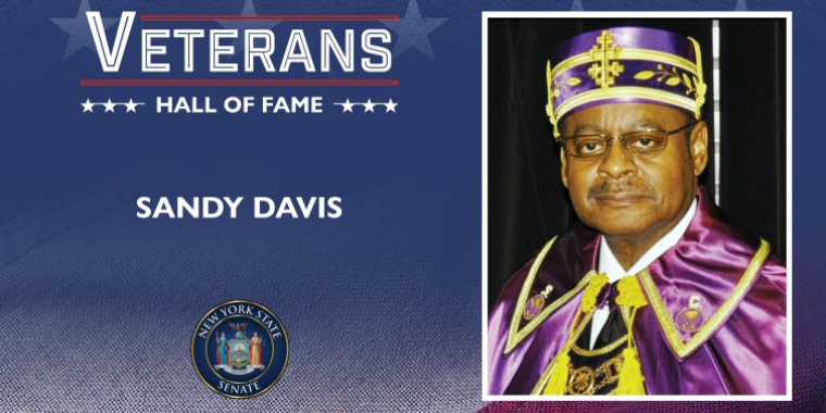 Senator Parker 26 VHOF Honoree, Sandy Davis