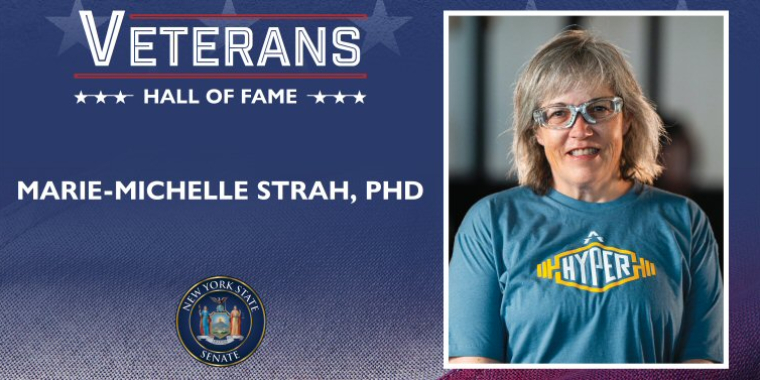 Senator Krueger's 26 VHOH Honoree, Marie Michelle-Strah PhD