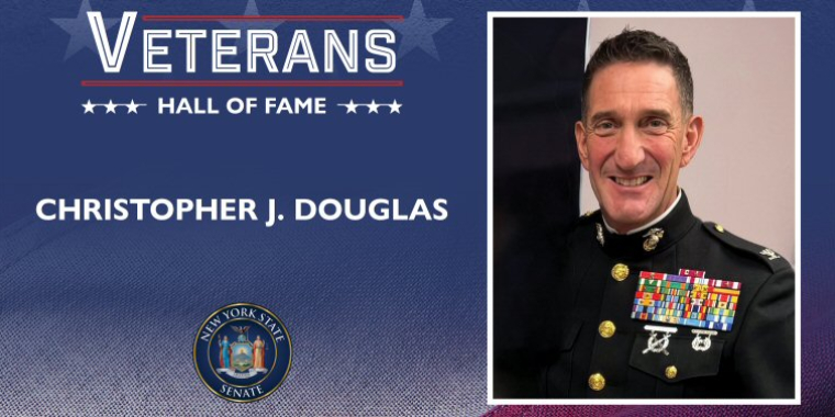Senator Tedisco 26 VHOF Honoree Christopher J. Douglas