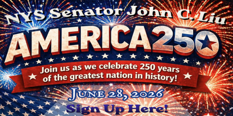 Senator Liu Celebrates America's 250th Birthday