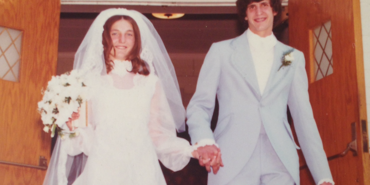 Michele and Michael Gregorio, 1975.