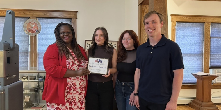 Binghamton Photo Lab Empire Award Group Photo