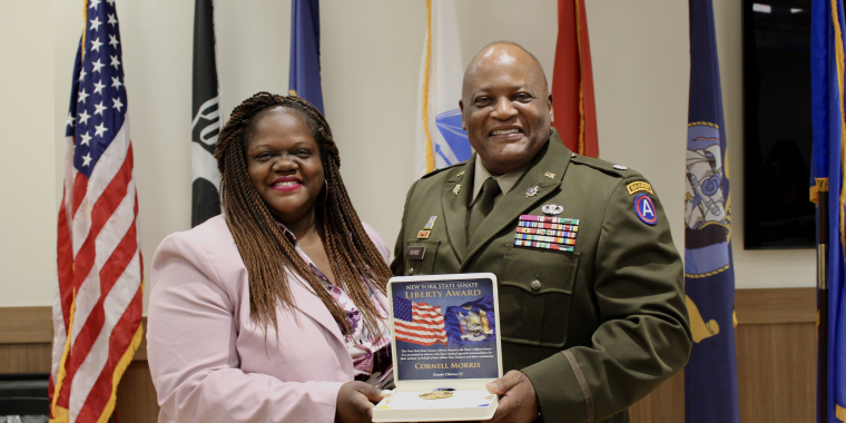 Liberty Medal Lieutenant Colonel Morris