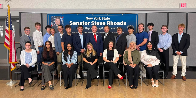 Senator Steve Rhoads Hosts Second Annual Intern Bill Presentation, Showcasing the Next Generation of Leaders