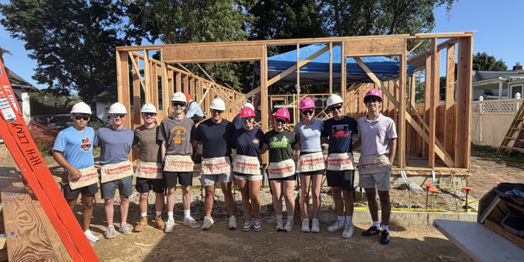 Putting Public Service Into Action: Senator Rhoads and Legislative Interns Roll Up Their Sleeves for 2nd Annual Habitat for Humanity Build