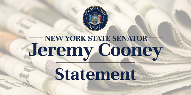 Senator Cooney Statement