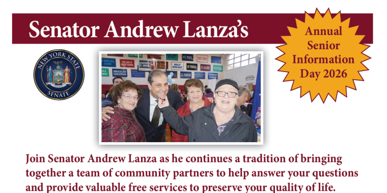 Senator Lanza 2026 Senior Resource Fair