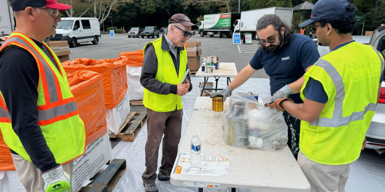 PaintCare collected unwanted paint.