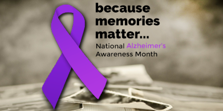 Senator Farley Notes November Is National Alzheimer's Disease Awareness Month