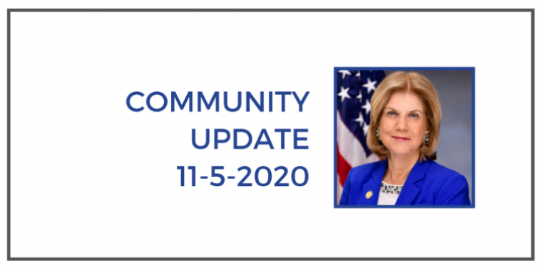 Community Update 11-5-2020