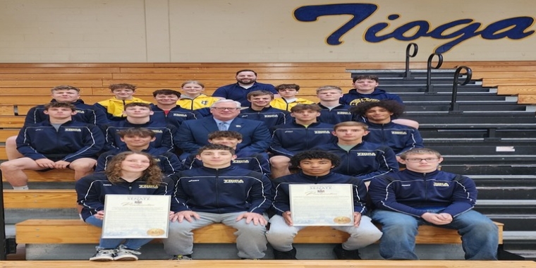 Thishave brought great pride, excitement, and success to their school, their families and friends, and to the entire Tioga community at large. We are proud to help celebrate their achievements.”