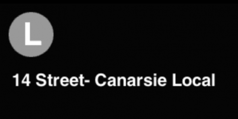 L train logo