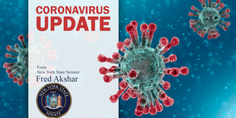 Coronavirus Update from Senator Fred Akshar