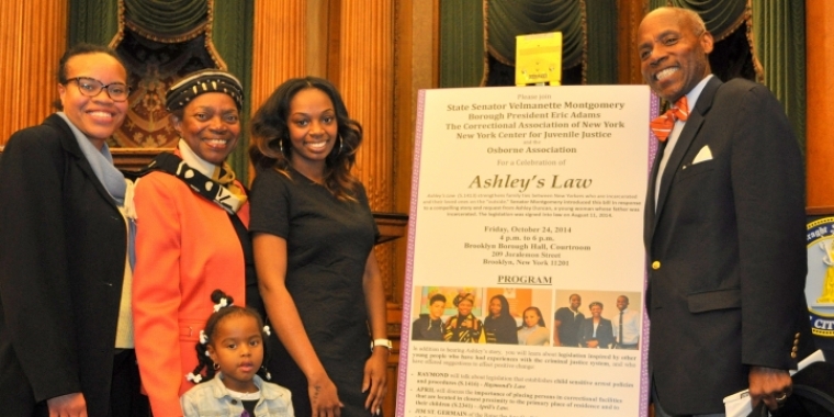 Senator Montgomery Celebrates the Passage of Ashley's Law
